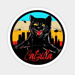 CatZilla over Tokyo Magnet